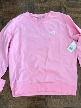 Kari Traa Light Pink Pullover with Logo Tag